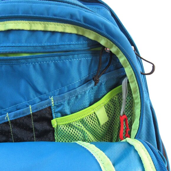 Osprey Ozone 24 Day Backpack Blue Teal with Green Interior - Picture 3 of 5